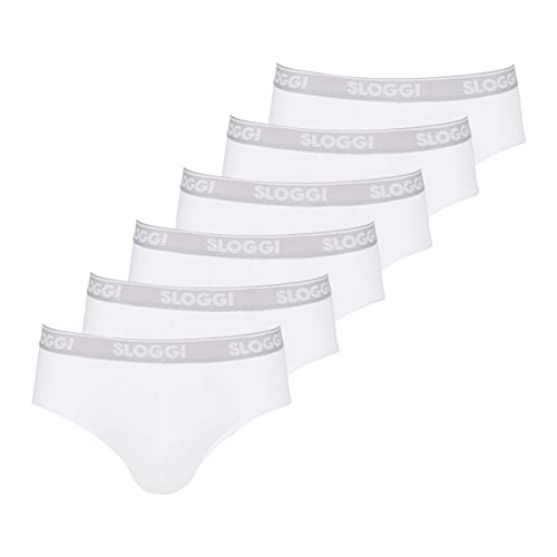 Sloggi Go ABC Midi slip uomo pacco da 6 cotone