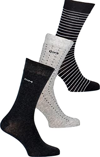 DIM Cotone calzini uomo x3 marina cotone traspirante