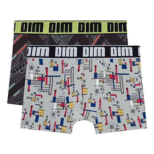 DIM Boxer Ragazzo Microfibra Morbido Pacco da 2