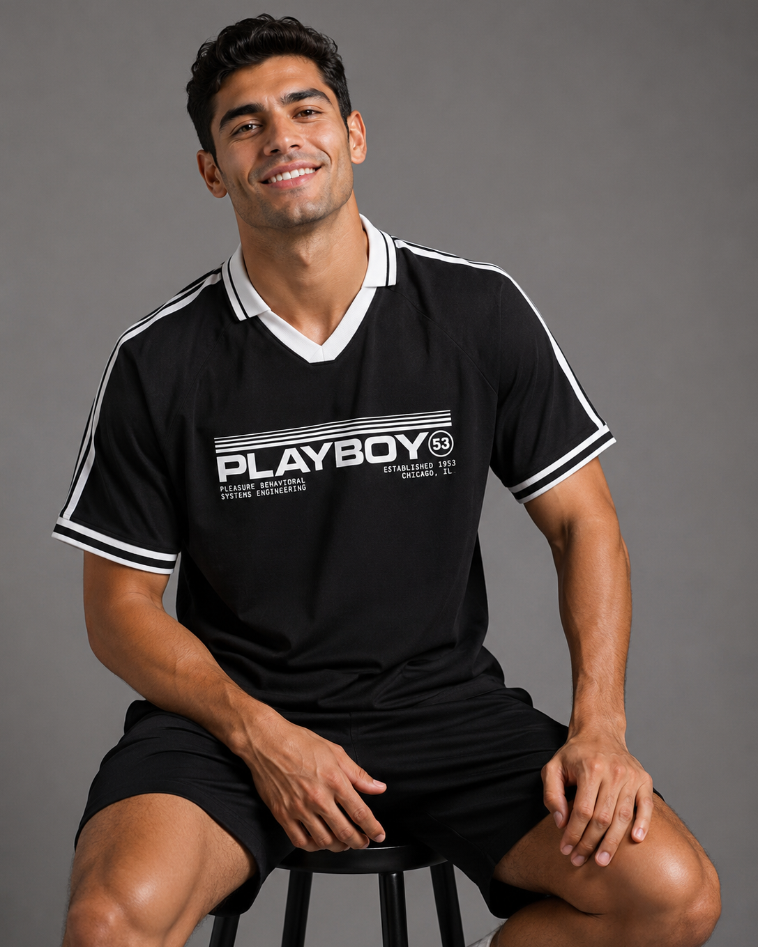 Playboy Pleasure Club Oversized Tee t-shirt bianca cotone