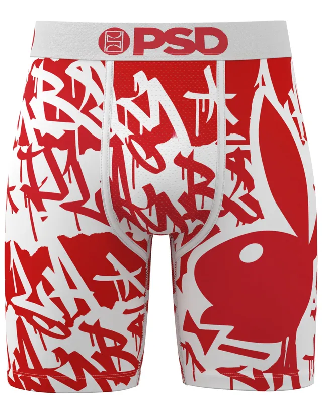 Playboy x PSD slip uomo bianco micromesh 7 pollici