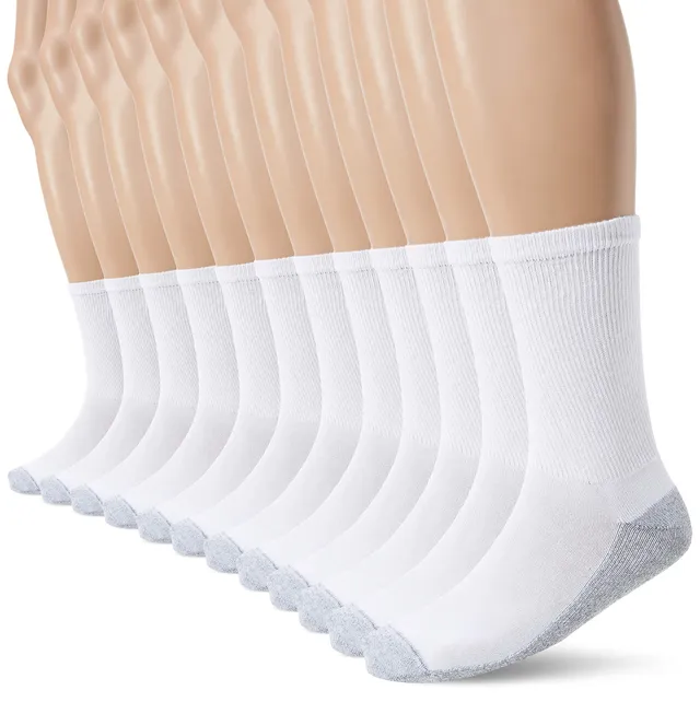 DIM Ecodim calze uomo bianche 40/45 x12 cotone