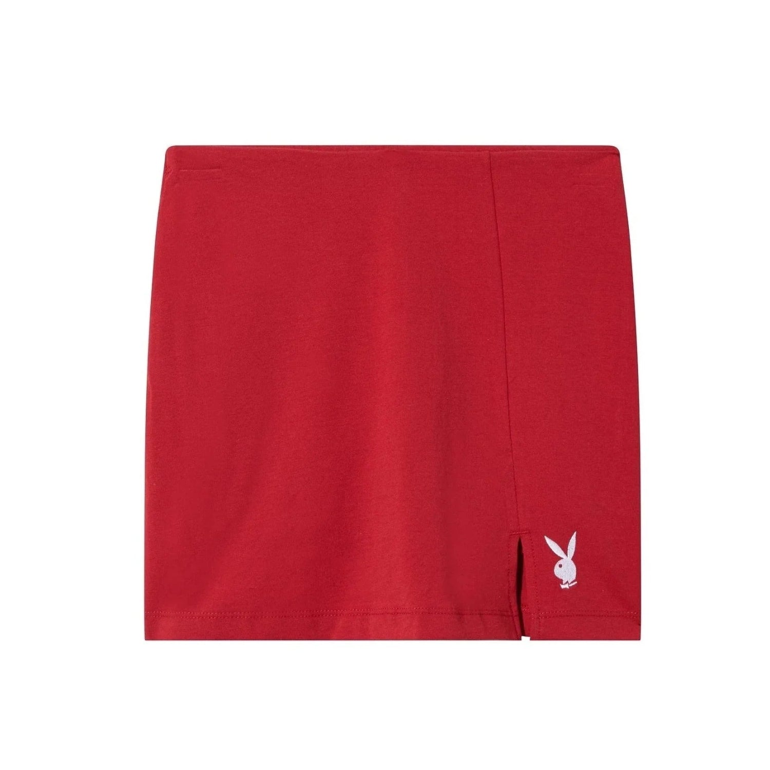 Playboy Slit gonna shorts donna nera vita alta