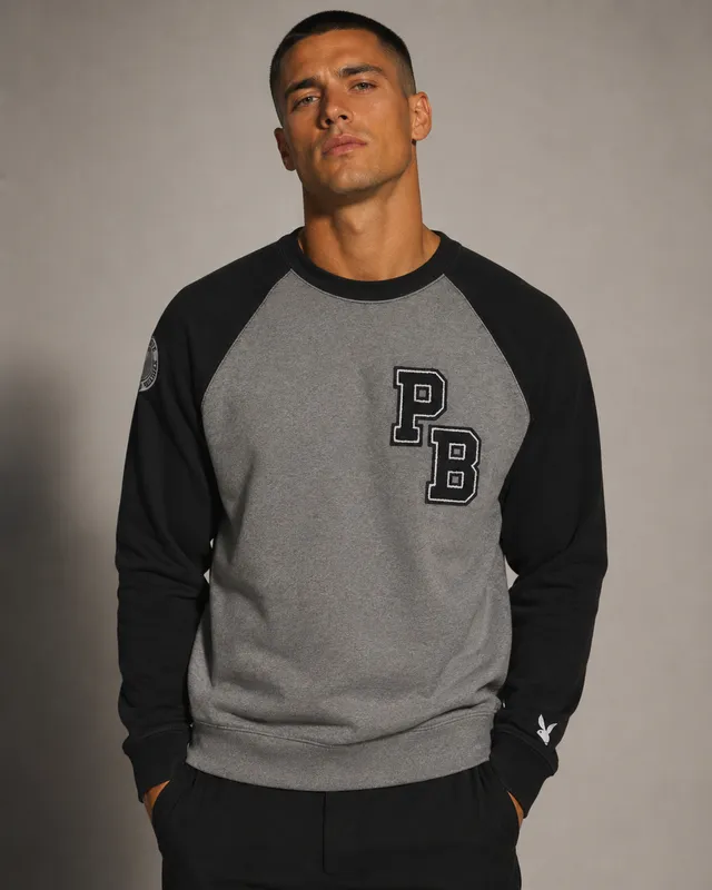 Playboy Varsity 1953 felpa girocollo grigia cotone unisex