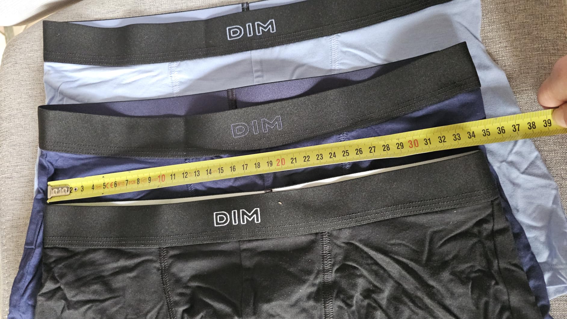 DIM Pur Confort Boxer Uomo Cotone Elasticizzato x3