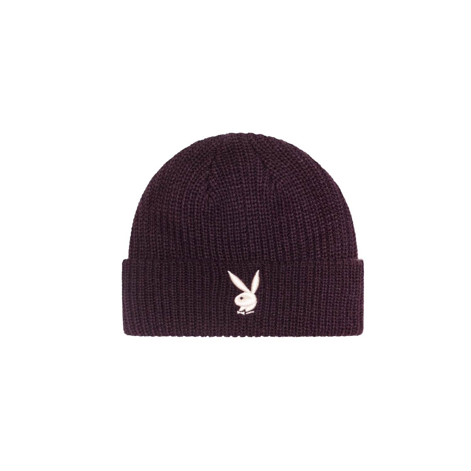 Playboy Beanie Rabbit Head Nero Lana Acrilica