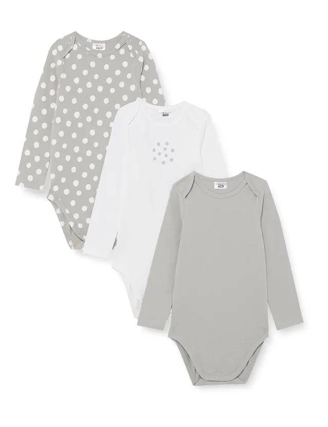 DIM Baby body neonato manica lunga cotone bio