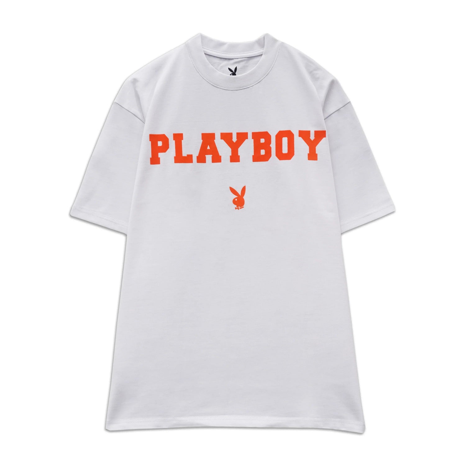 Playboy Bunny Flocking t-shirt bordeaux cotone L