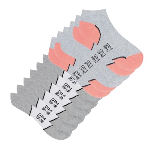 DIM Sport Impact Calze Corte Donna 35-38 x6 Spugna
