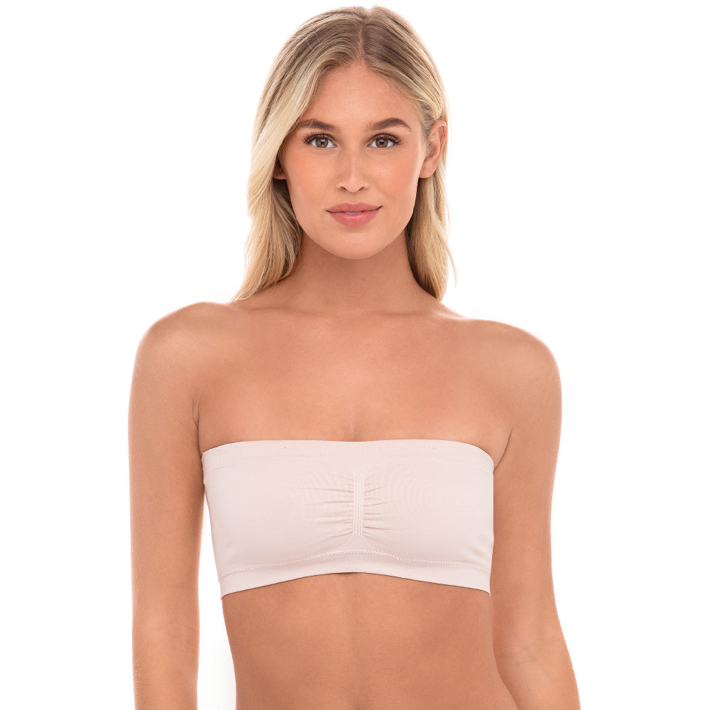René Rofé 6 Pack Bandeau Bralette Fascia S/M 6 Pezzi