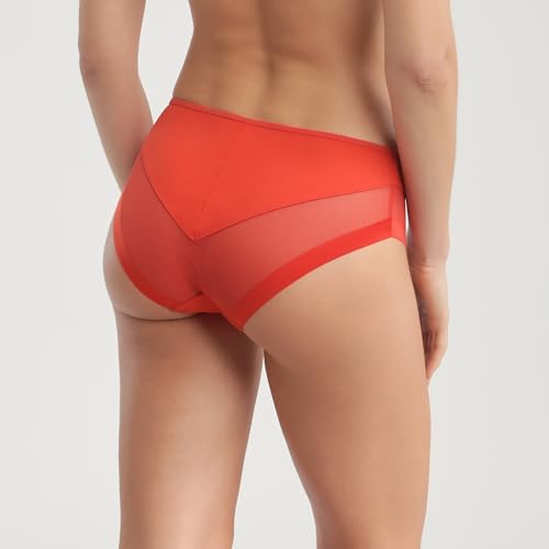 DIM Generous Classic slip donna x1 rosso XS microfibra