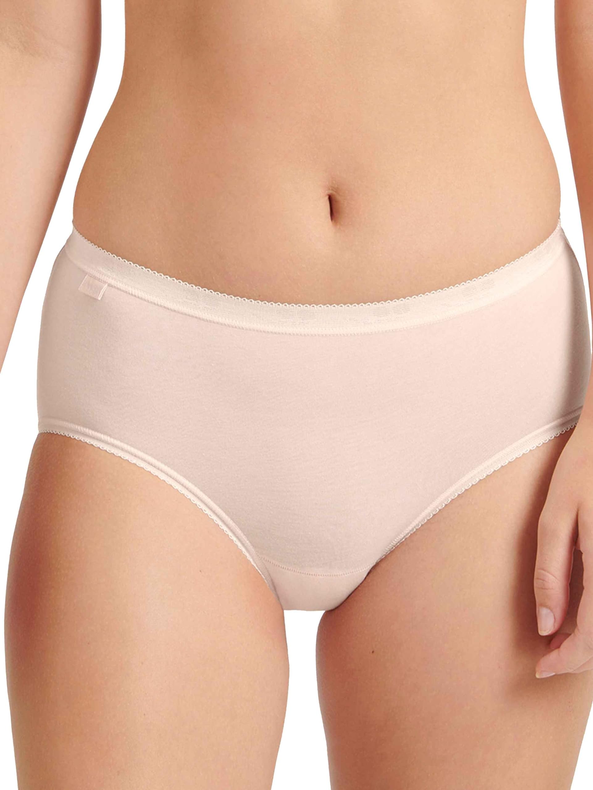Sloggi Basic Plus Midi Slip Donna x3 Cotone Morbido