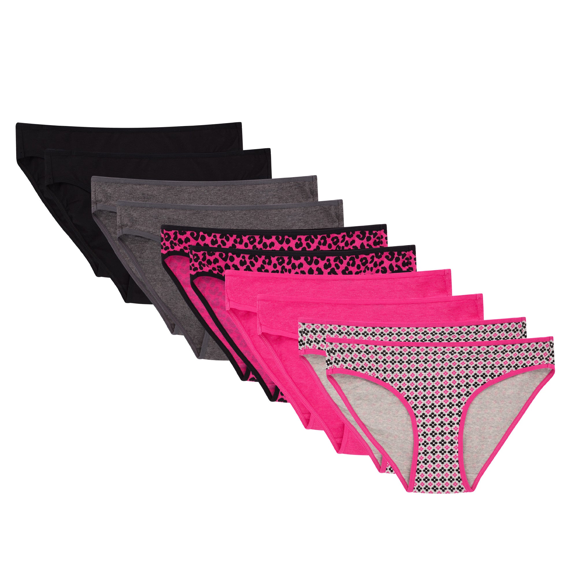 René Rofé Cotton slip bikini cotone 10 pezzi vita bassa