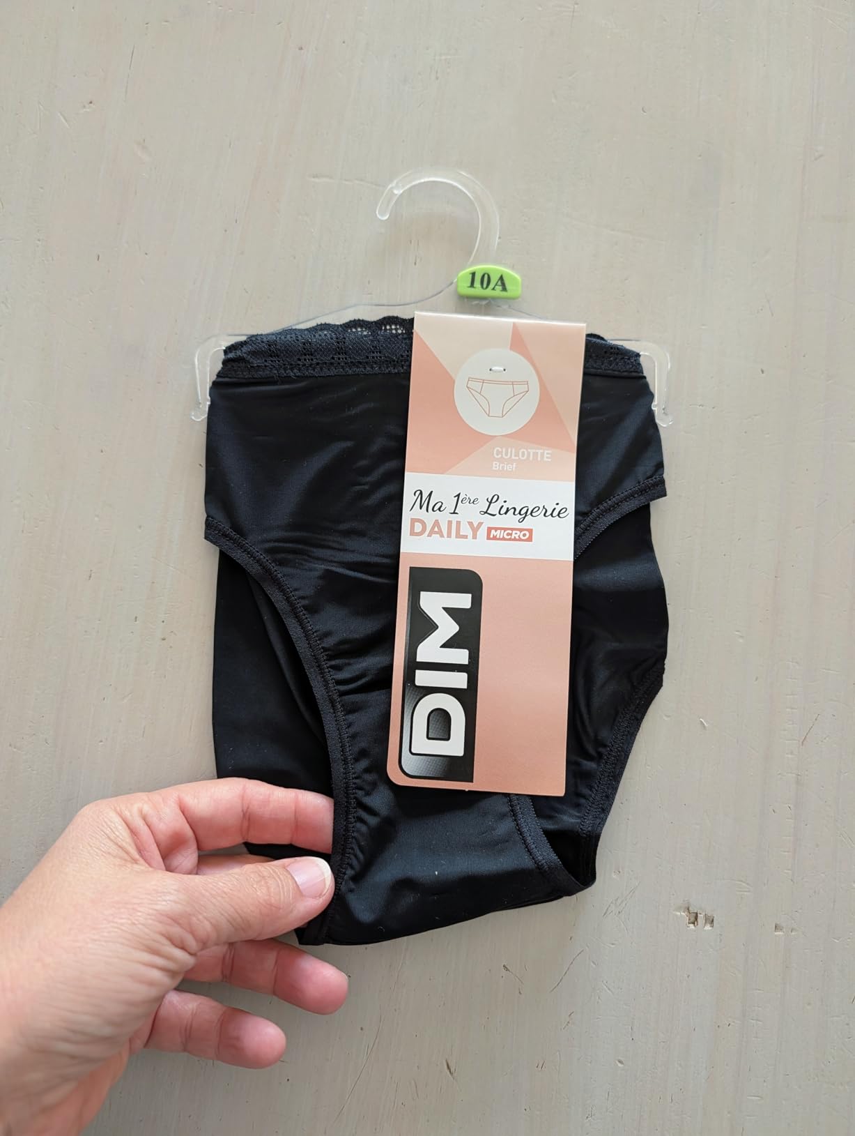 DIM Daily Micro slip bambina microfibra x1