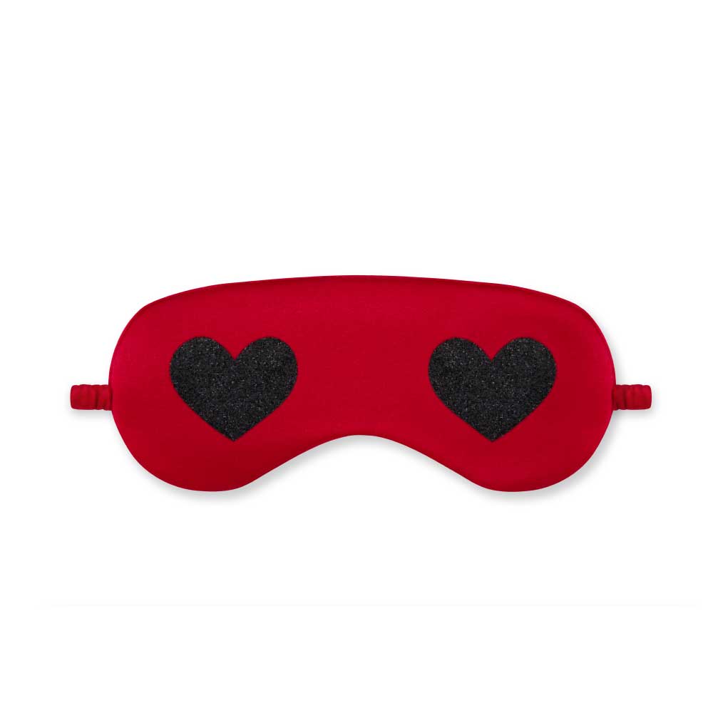 René Rofé Butter Soft Chemise camicia notte cuori +mask