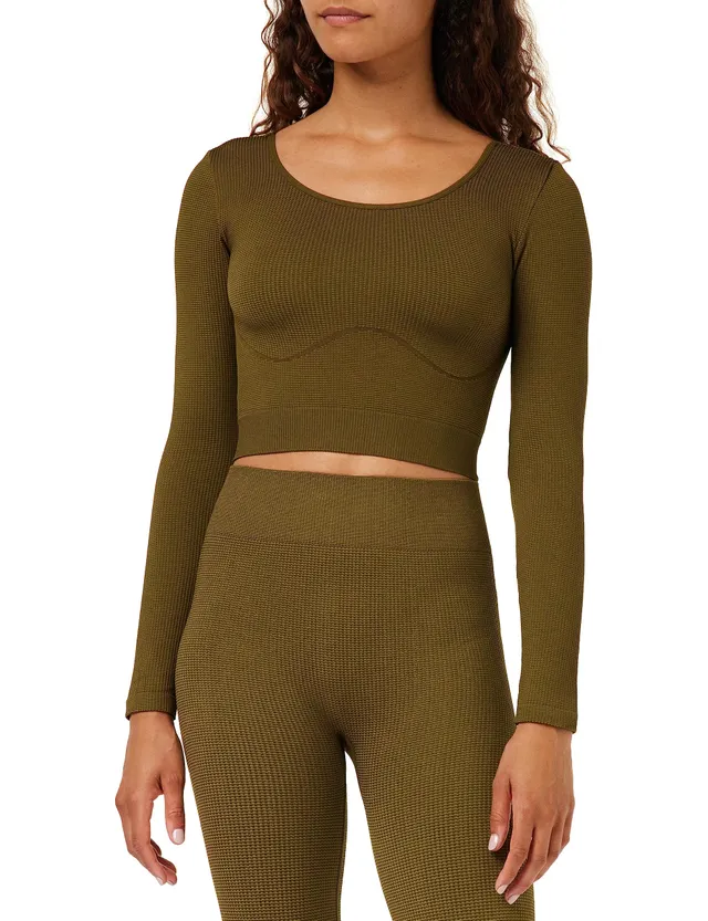 Sloggi Ever Infused Cbd Crop Top LS Donna M manica lunga