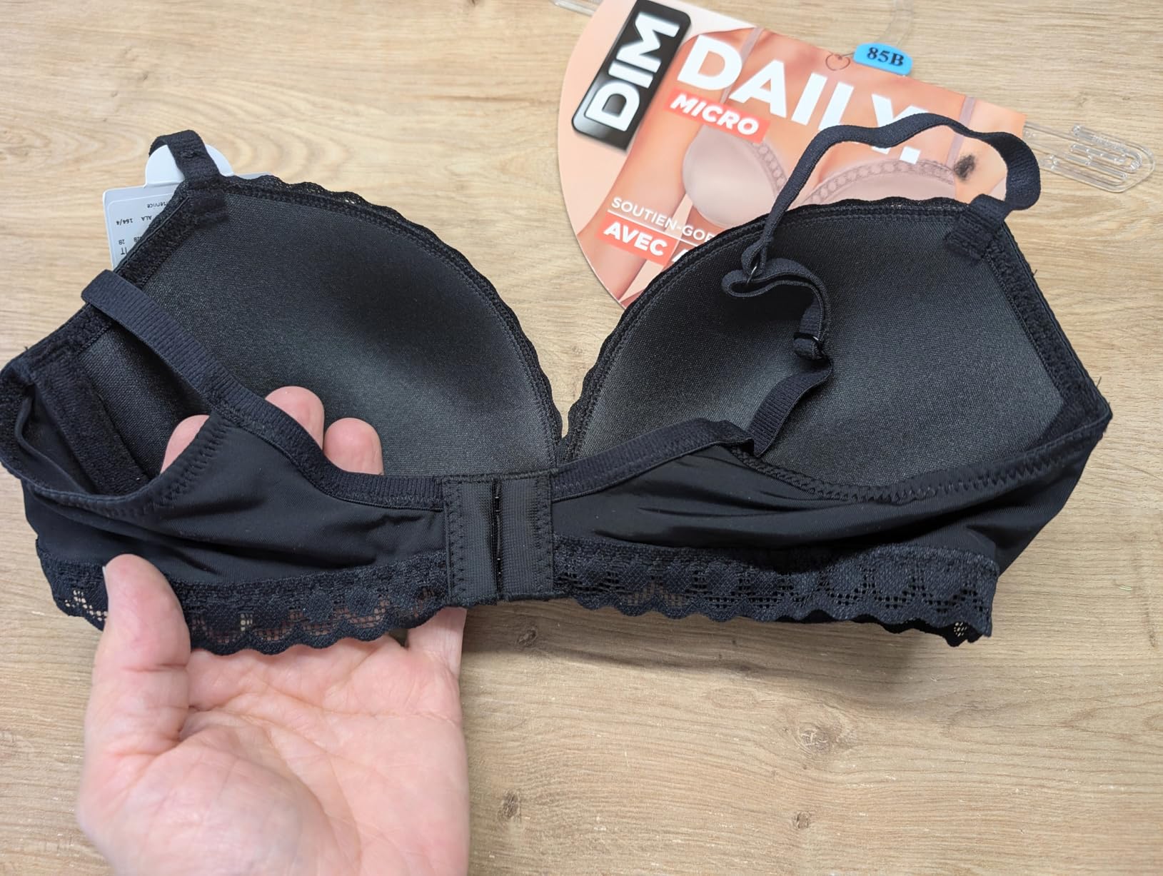 Dim Bra Reggiseno Donna Microfibra Femminile Accessibile Nero