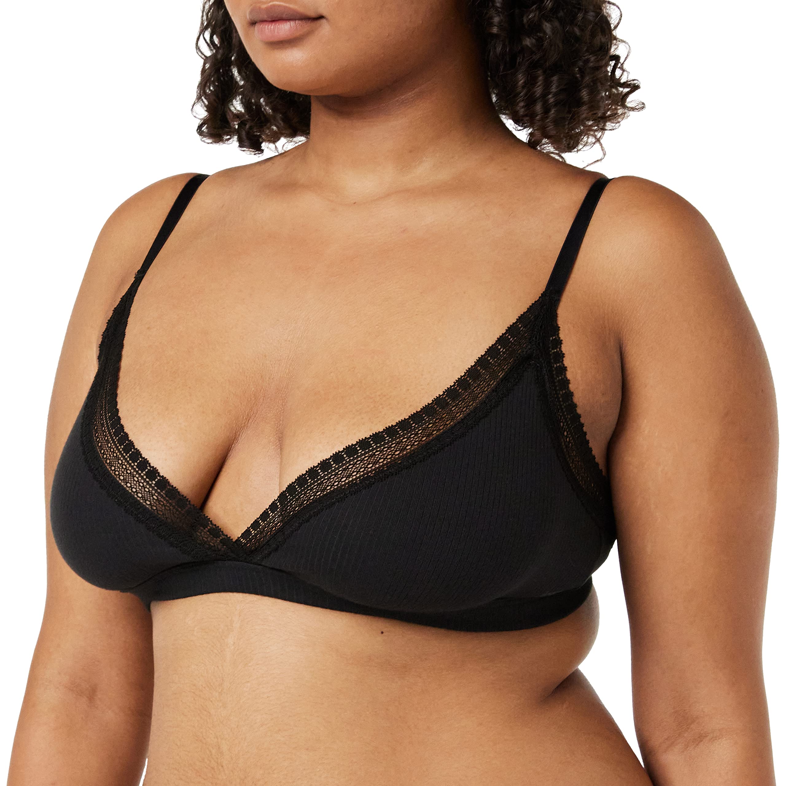 Sloggi GO Ribbed Bralette Reggiseno M a Coste