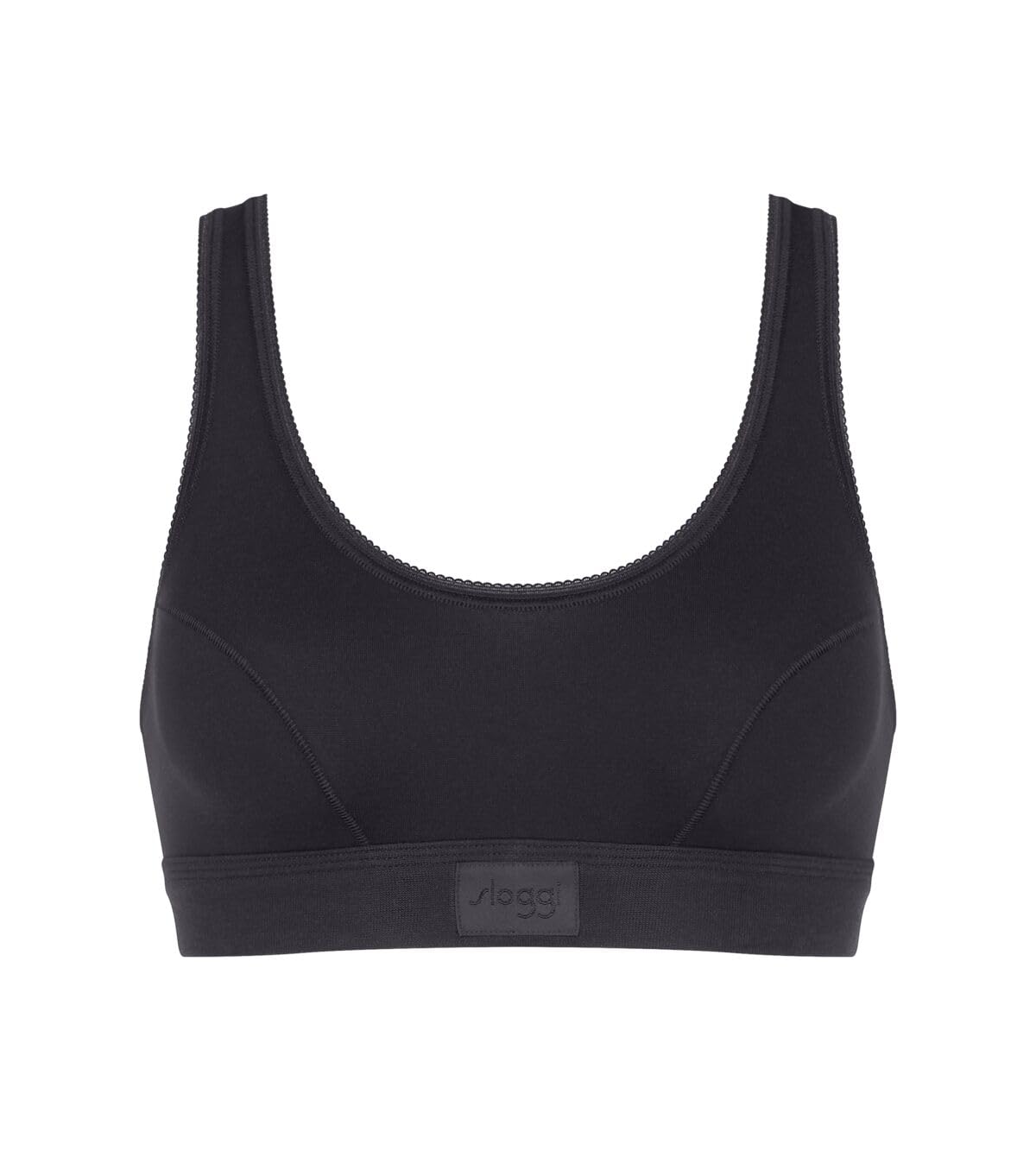 Sloggi Double Comfort Top reggiseno cotone bianco