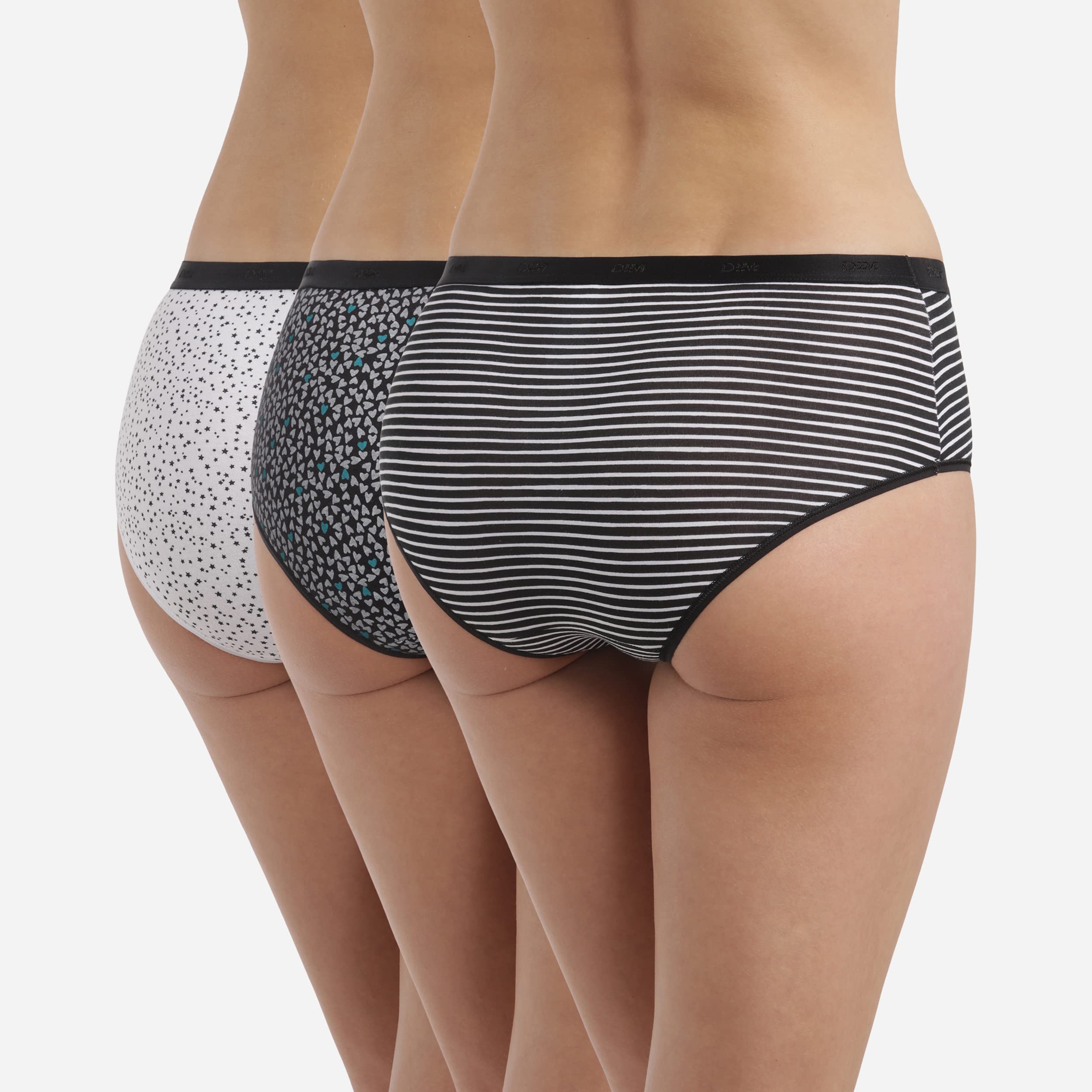 DIM Les Pockets Boxer Donna 34/36 Fantasia Love x3