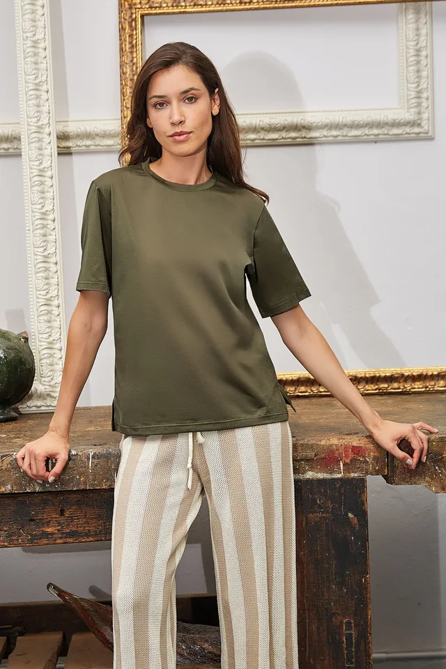 SUBLYME Premium Cotton t-shirt mezza manica mercerizzato