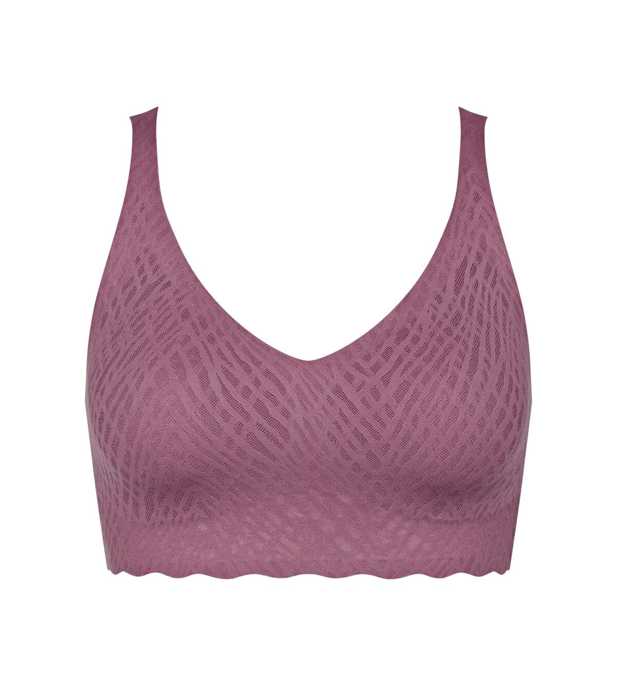 Sloggi Zero Feel Bliss reggiseno morbido Viola senza ferretto