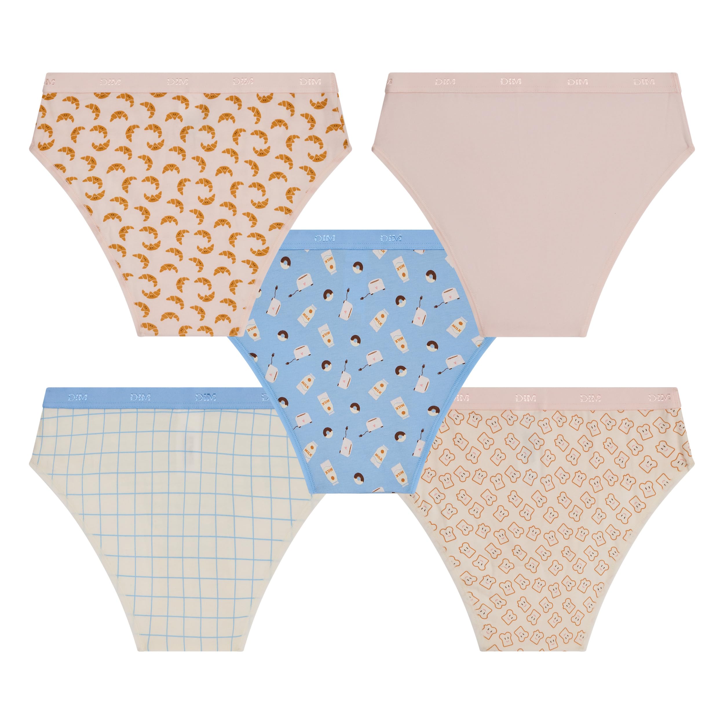 DIM Les Pockets slip bambina 14 anni x5 cotone