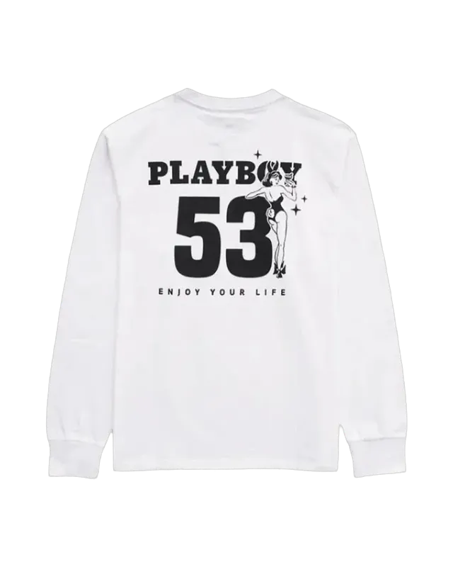 Playboy 53 maglia manica lunga unisex cotone