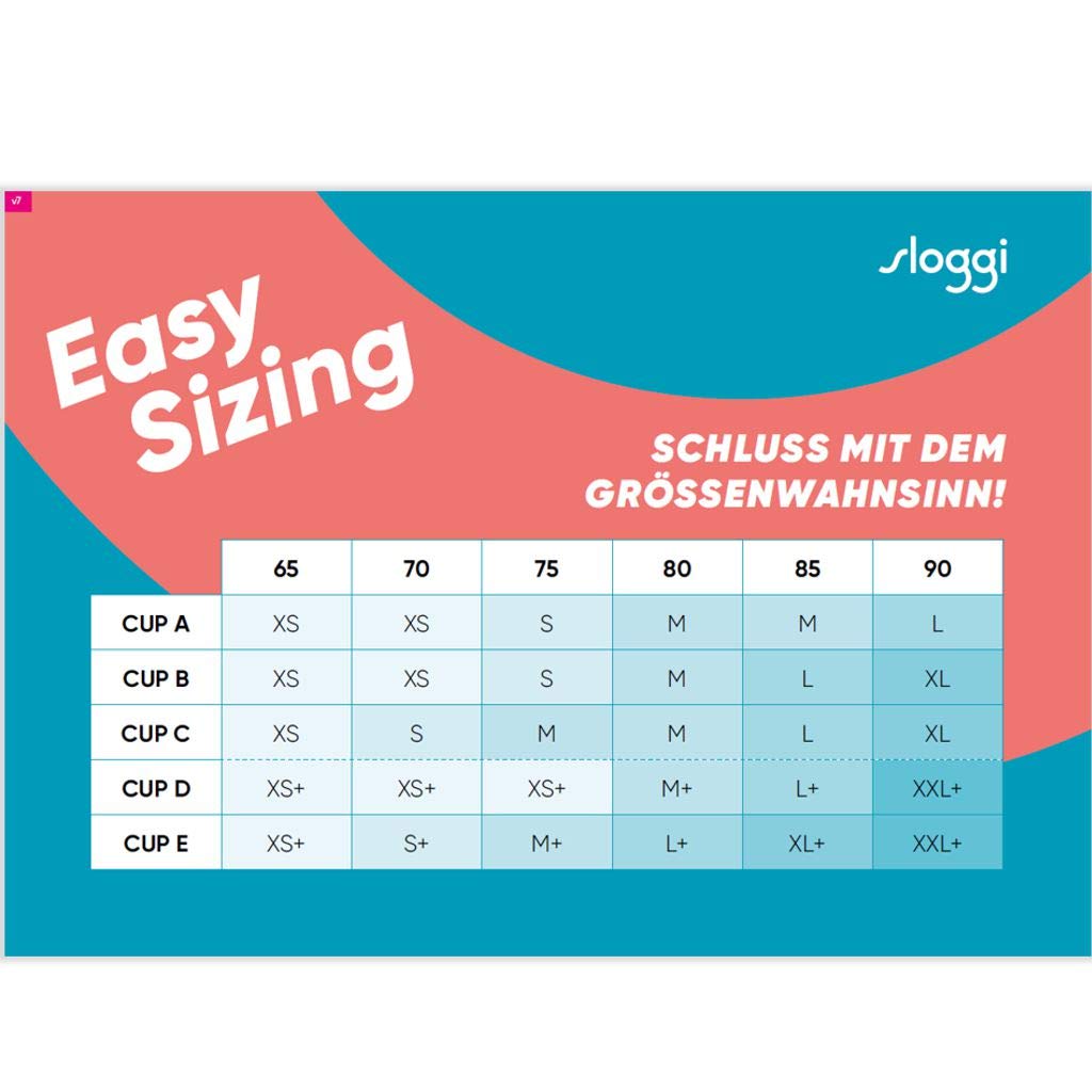 Sloggi Wow Embrace reggiseno senza ferretto taglia S senza ferretto