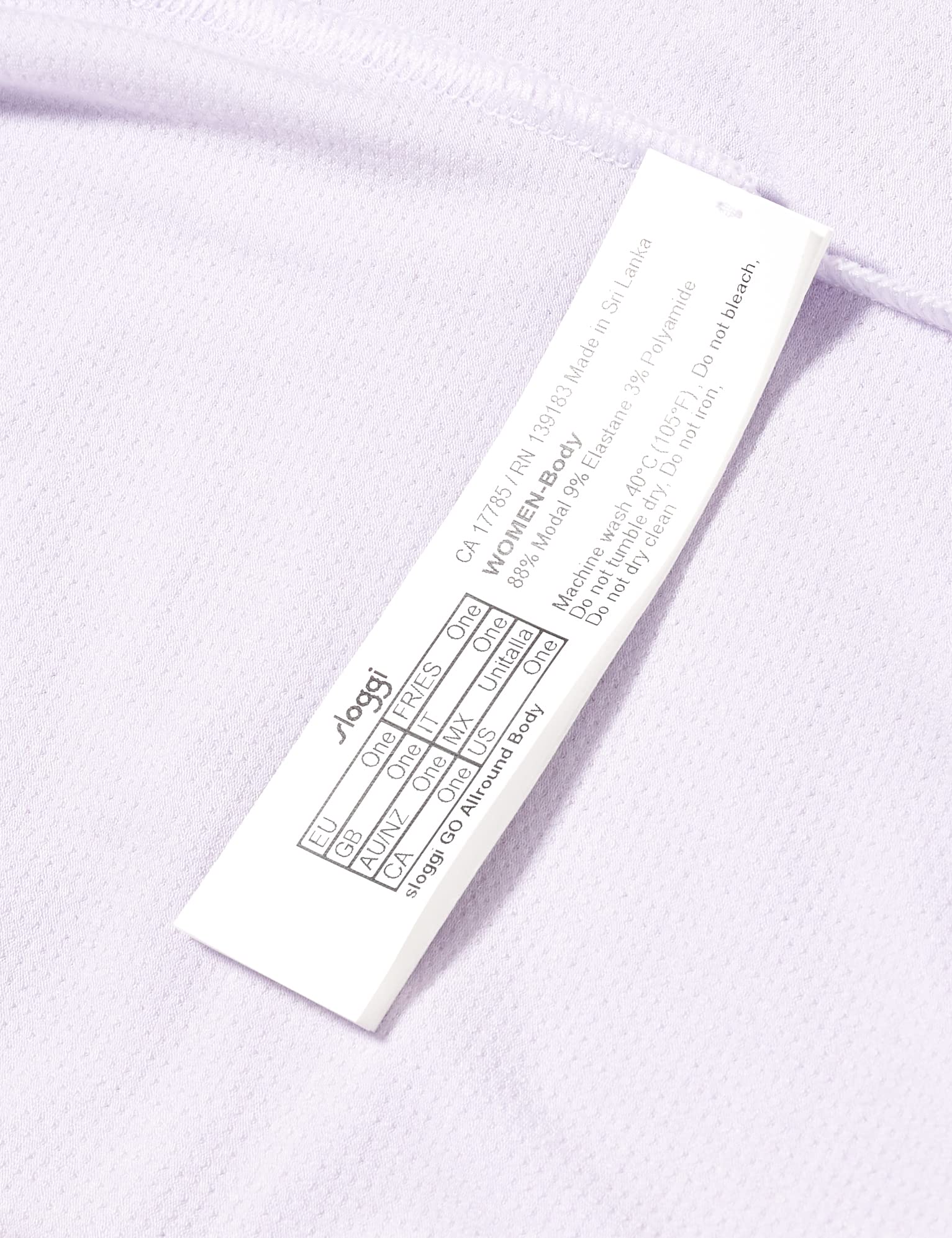 Sloggi Go Allround body donna Riviera cotone vestibilità comoda