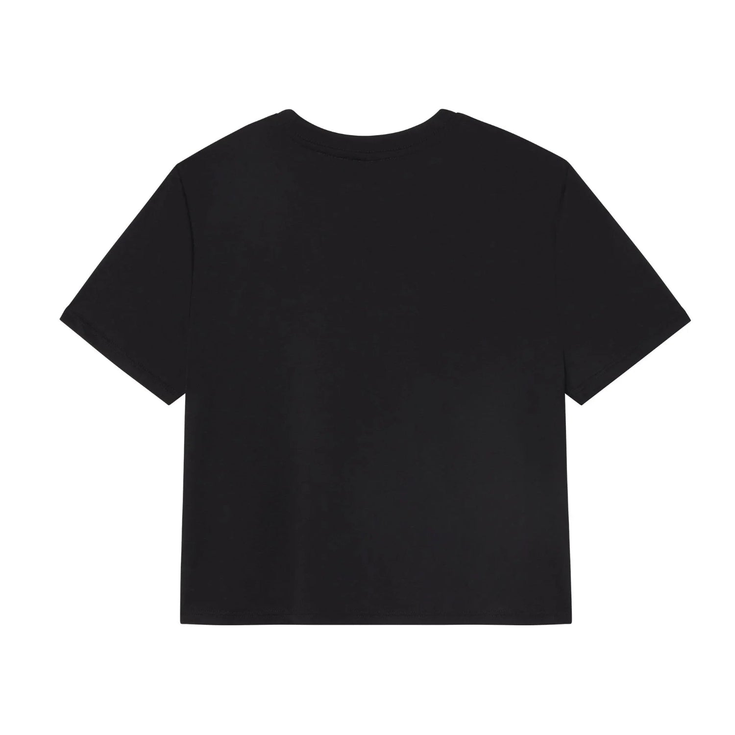 Playboy x Color Bars Static t-shirt crop nera cotone