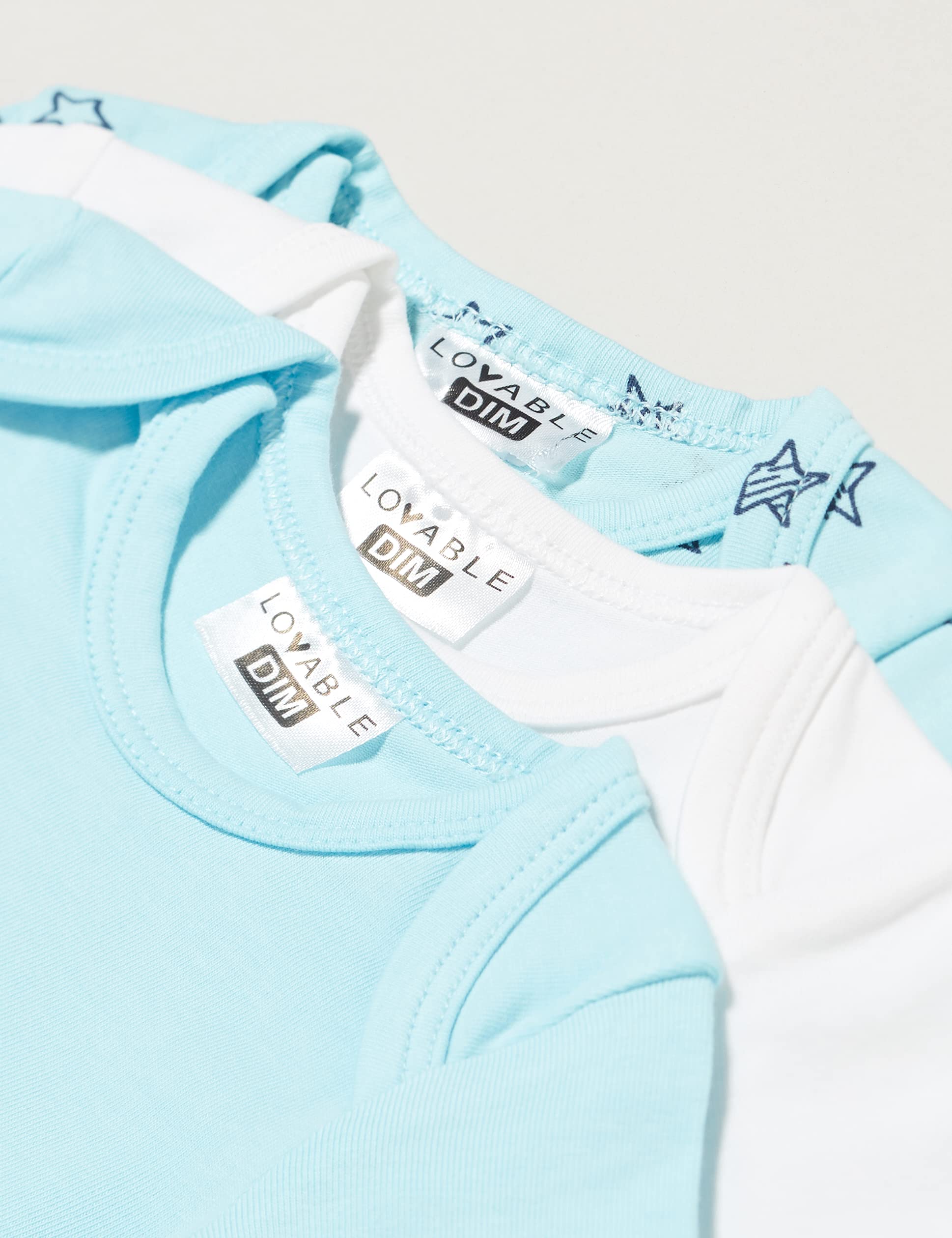 DIM Baby body neonato manica lunga cotone bio