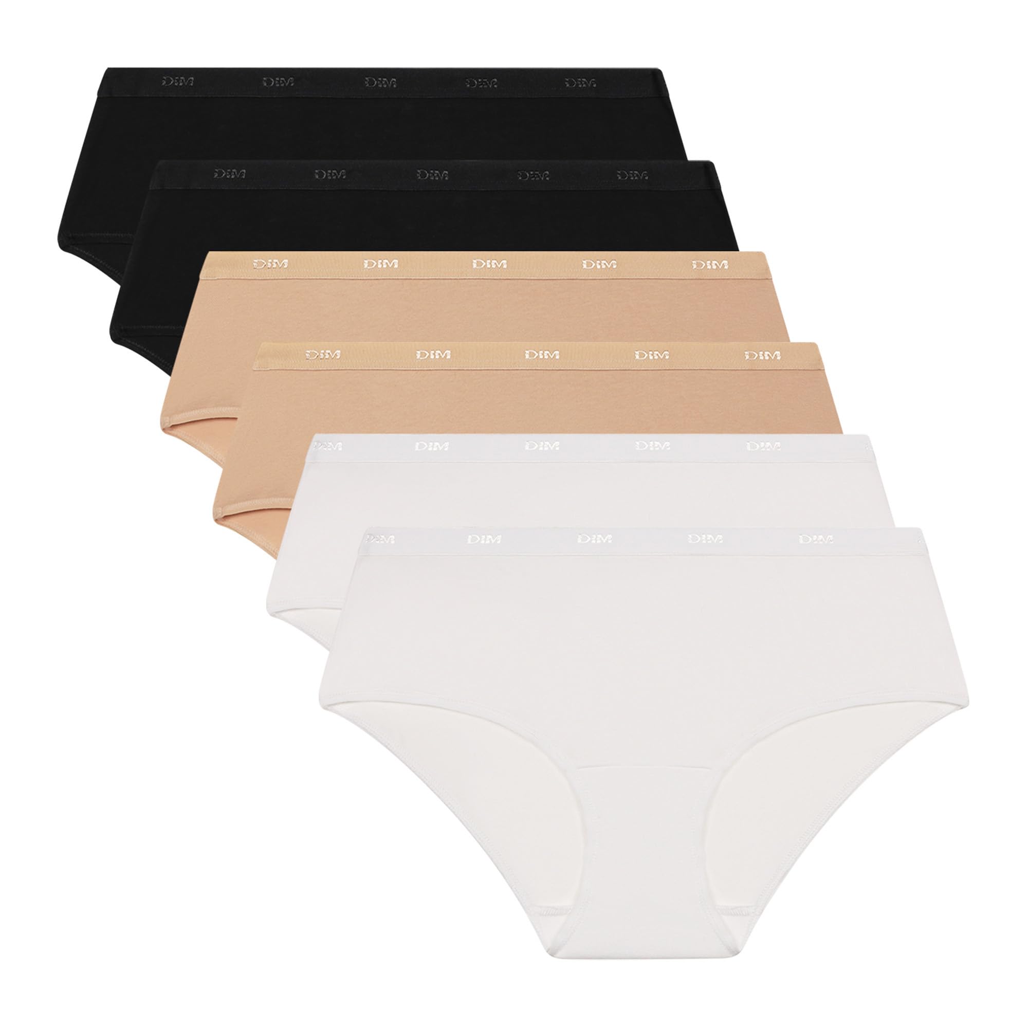 Dim Pockets Coton boxer donna 6 pack cotone multicolore