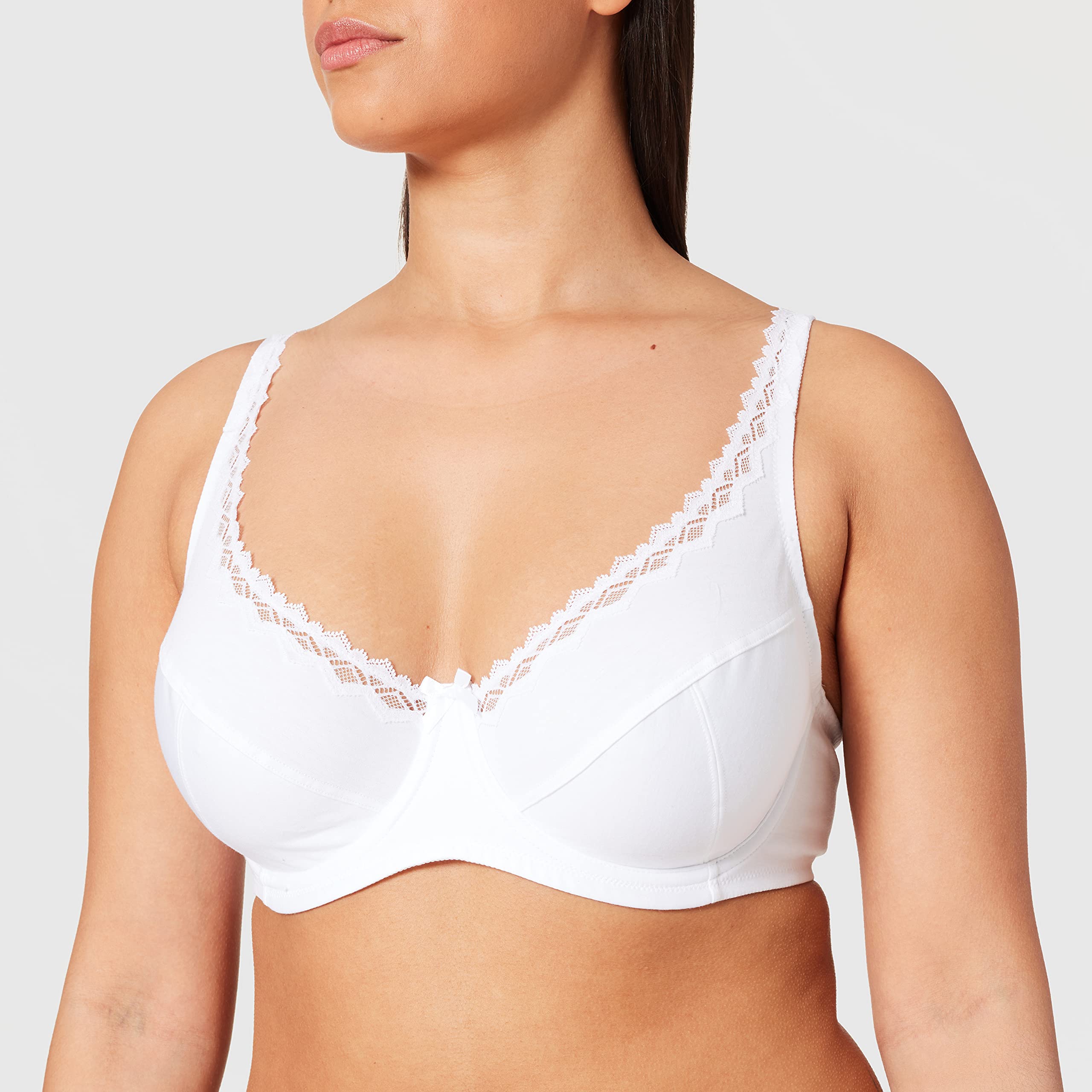 DIM Essentiels Reggiseno Donna x2 Cotone 90%