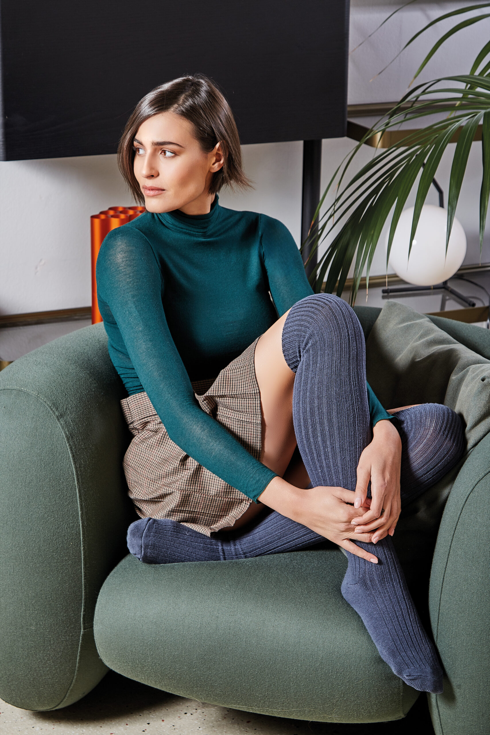SUBLYME Cashmere Ultralight Dolcevita manica lunga donna