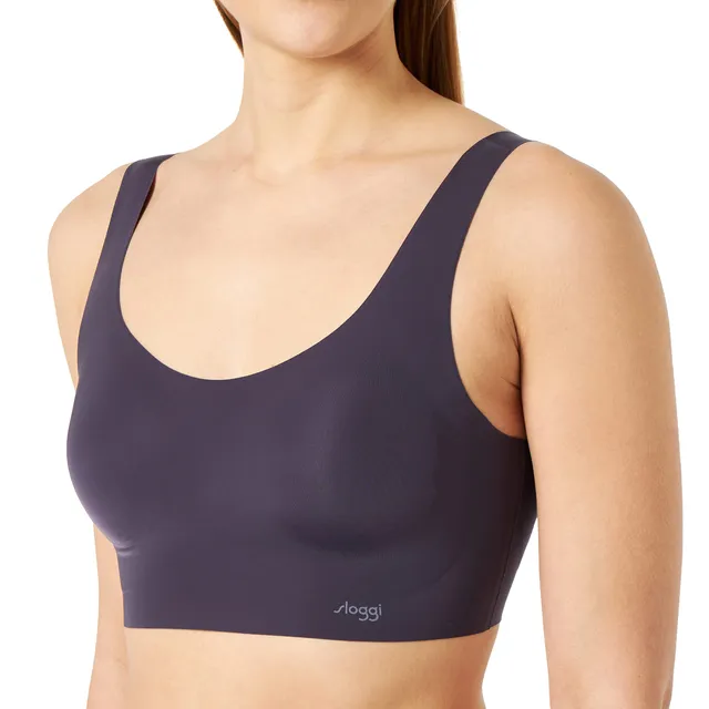 Sloggi Zero Feel Top EX corsetto blu senza cuciture