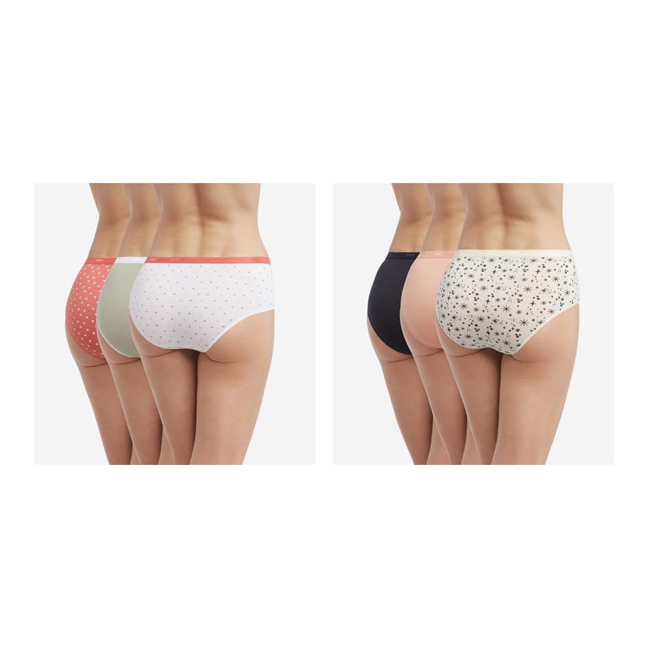 DIM Les Pockets Coton Stretch boxer donna x6 cotone colorato