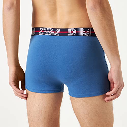 DIM Powerful boxer uomo x4 cotone stretch colorati