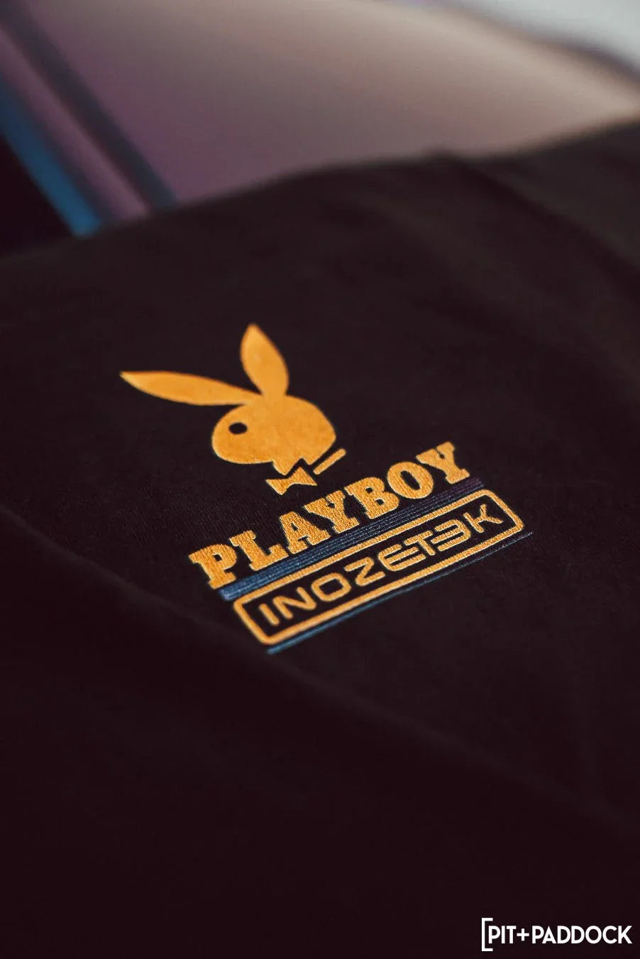 Playboy x Inozetek t-shirt nera edizione limitata