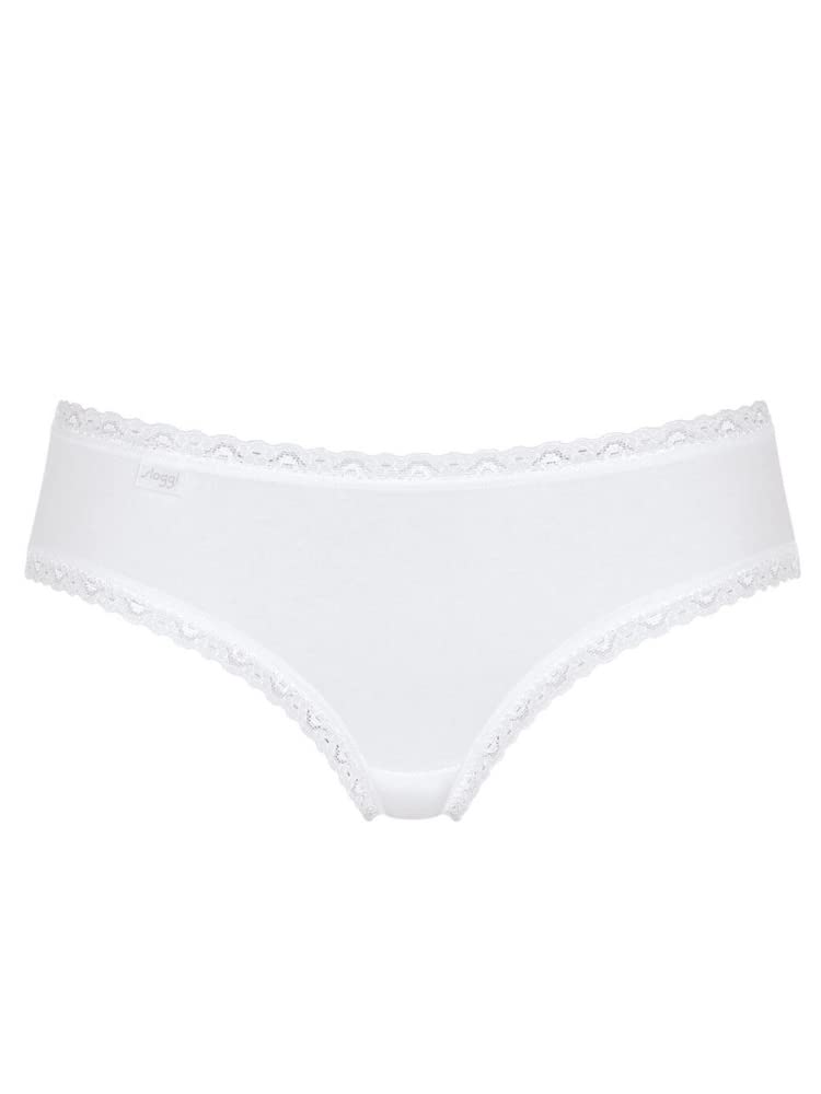 Sloggi 24/7 Weekend Hipster 3p donna bianco cotone stretch