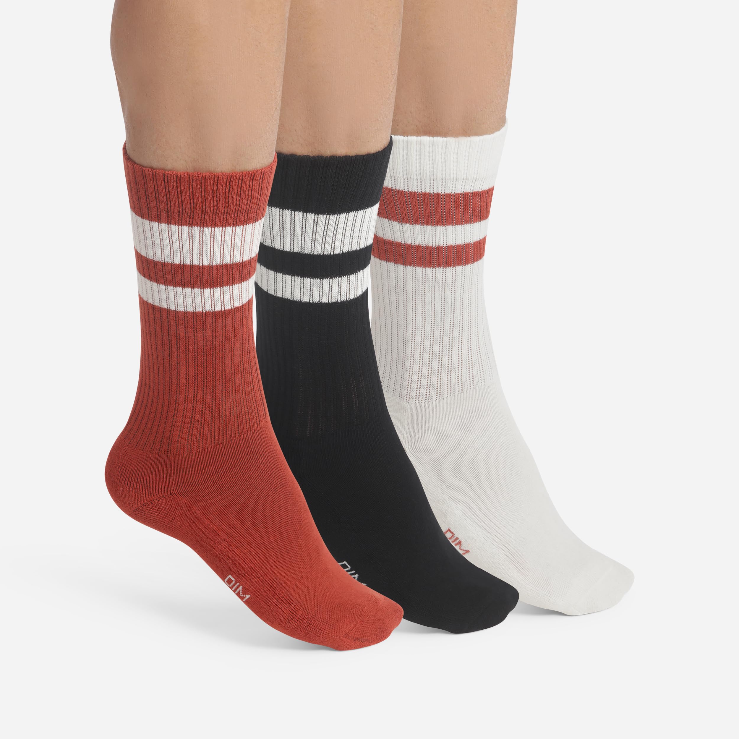 DIM Ecodim Sport Mi Chaussettes calzini uomo x3 39-42