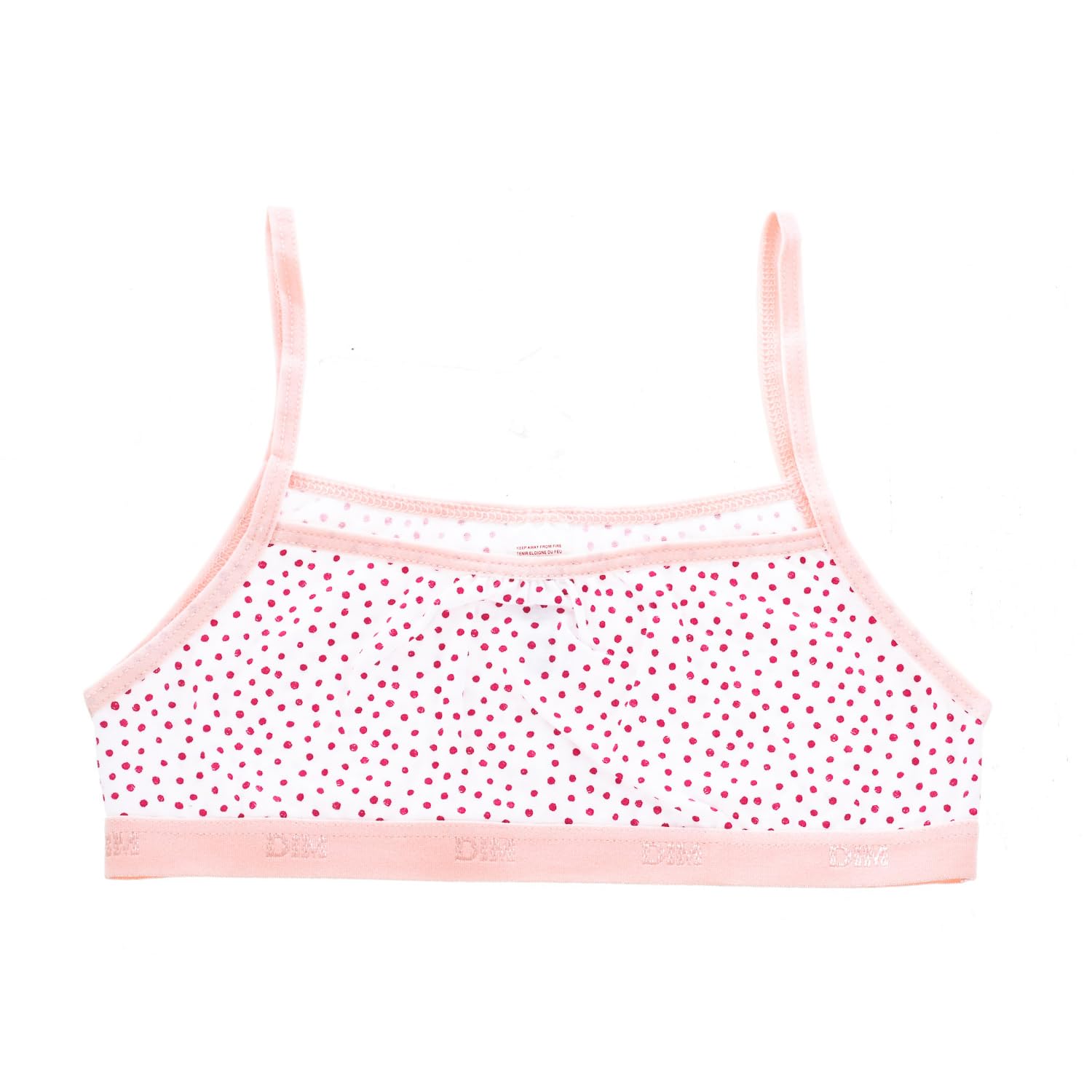 DIM Comfort Top reggiseno ragazze x2 senza ferretto cotone