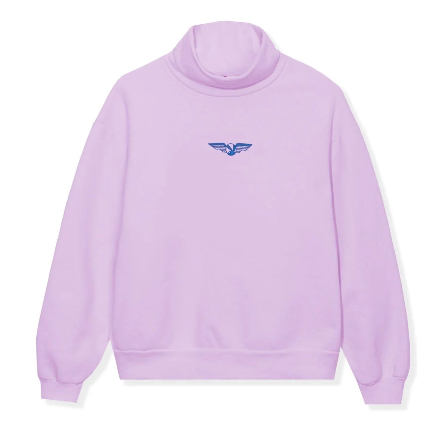 Playboy Aviation Wings felpa collo alto senape cotone