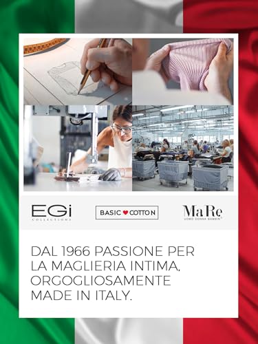 Egi 1131 Canotta Spalla Larga Donna Micromodal Corda M