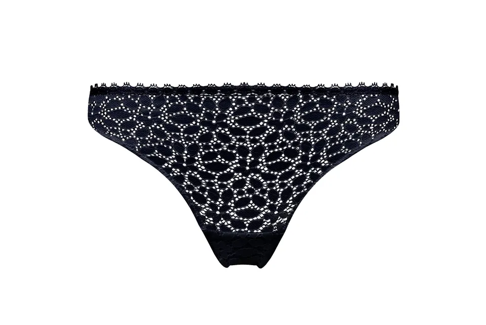 DIM Pizzo Floreale Tanga Donna x1 in Pizzo Invisibile