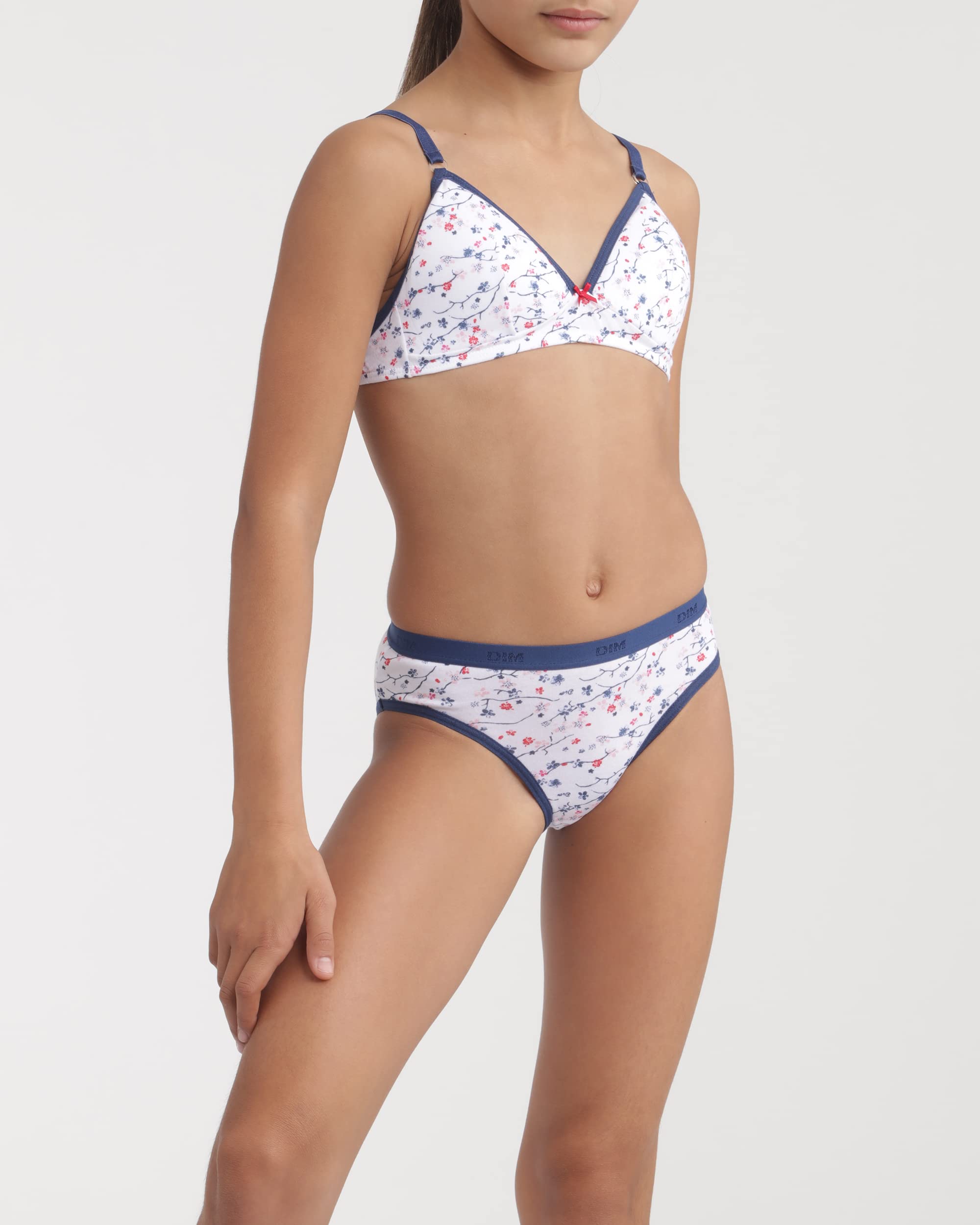 DIM Les Pockets reggiseno ragazze adolescente morbido quotidiano