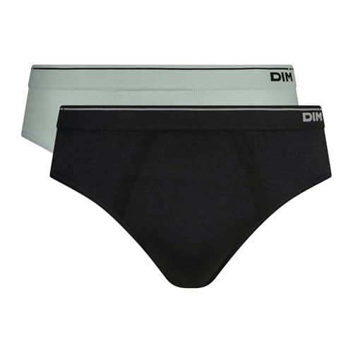DIM Senza Cuciture Cotone slip uomo x2 sostegno naturale