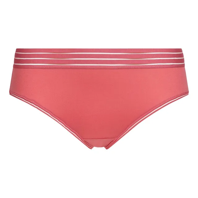 DIM Oh My Dims slip bikini microfibra geo blu