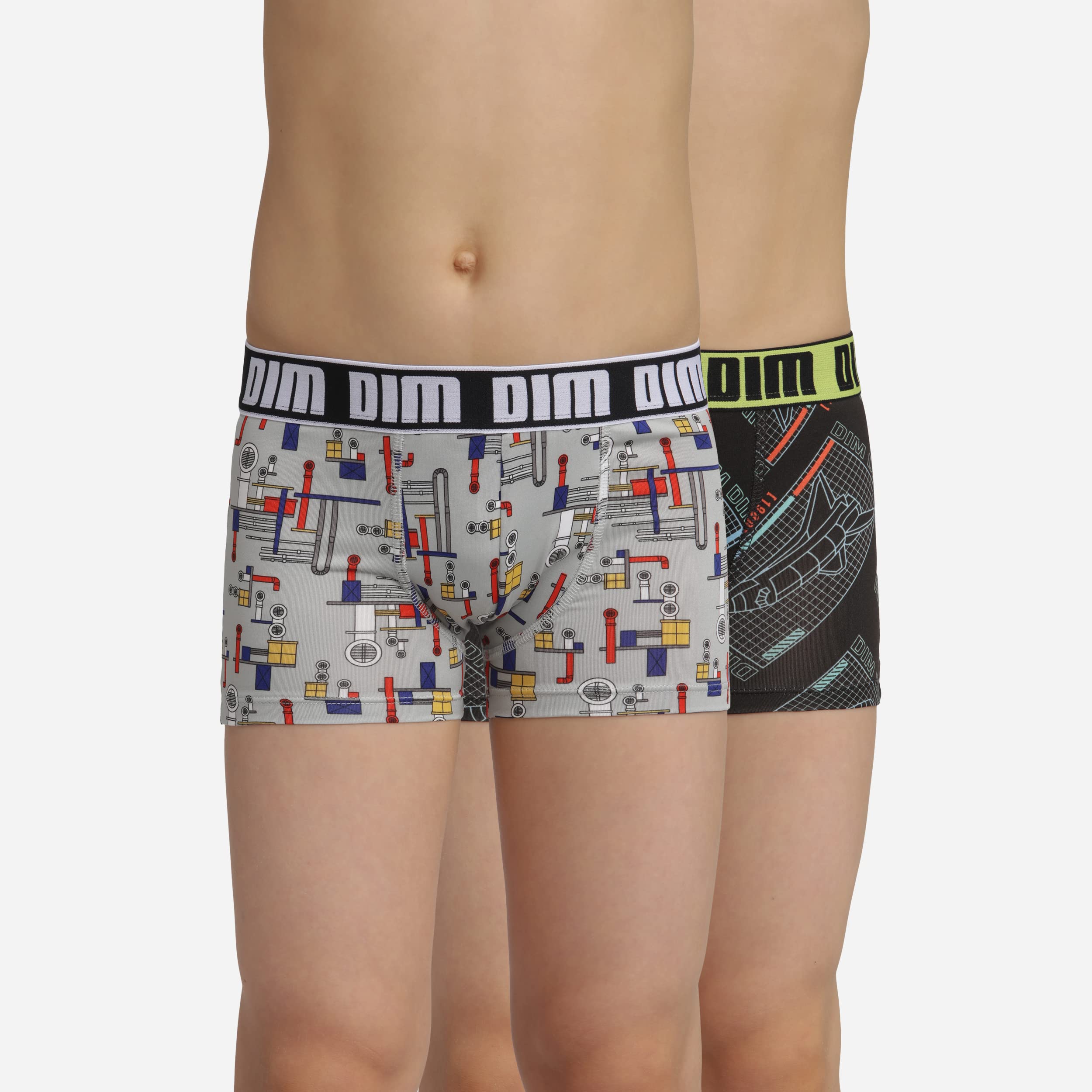 DIM Boxer Ragazzo Microfibra Morbido Pacco da 2