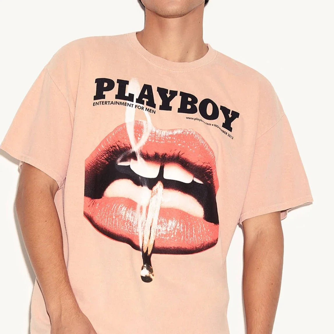 Playboy Cover 2013 T-Shirt Unisex Cotone Nera